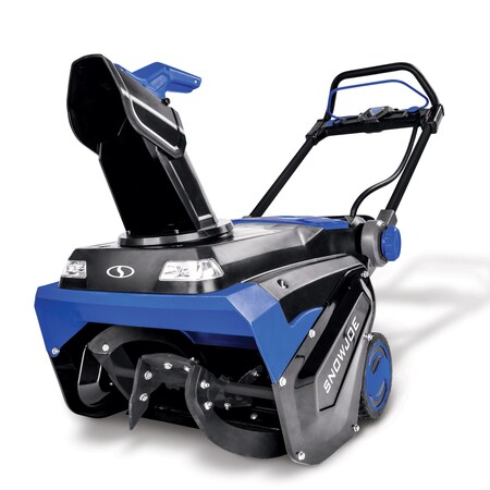 Sun Joe 21-In 96V Cordless Single Snow Blower, Kit w/(4 x 24V 12Ah Batt. + 2 x Chargers) 24V-X4-SB21